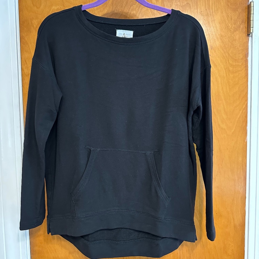 Lou & Grey black sweatshirt